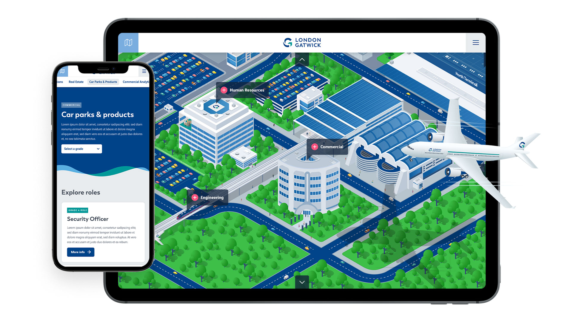Helping Gatwick fly on their journey to visualise career pathways